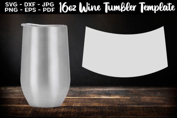 16oz Wine Tumbler SVG: Graphics & Print Template Review