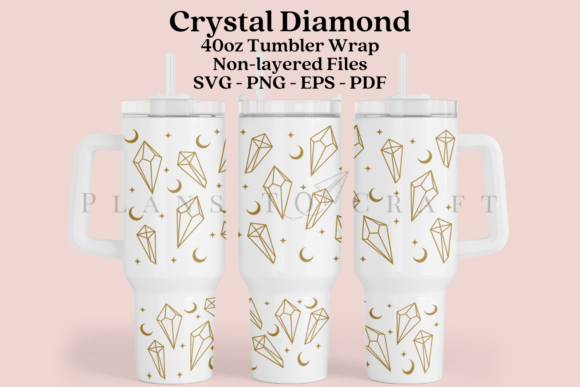 Crystal Diamond 40oz Tumbler Wrap: Graphics & Crafts Review
