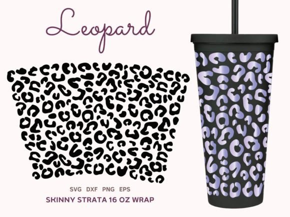 Leopard Pattern Strata Cup 22oz SVG Graphics & Illustrations Review