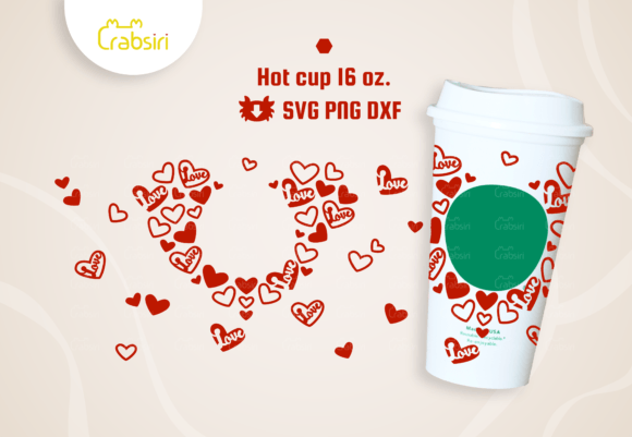 Little Hearts Hot Cup 16oz SVG: Craft & Graphics Review