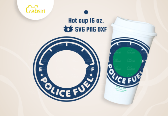 Police Fuel Hot Cup 16oz SVG: A Designer Review