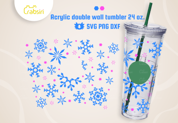 Snowflake Acrylic Tumbler 24oz SVG: A Designer’s Embroidery Review