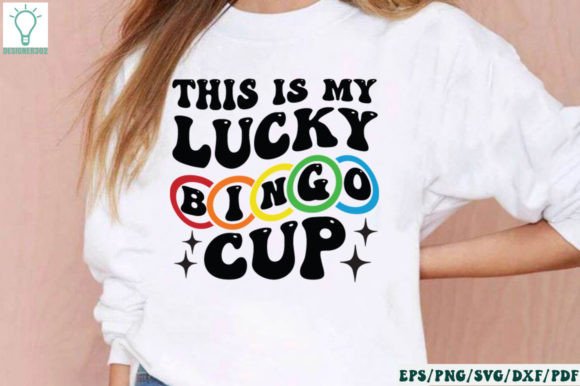 This is My Lucky Bingo Cup Retro SVG: A Crafts Graphics Review