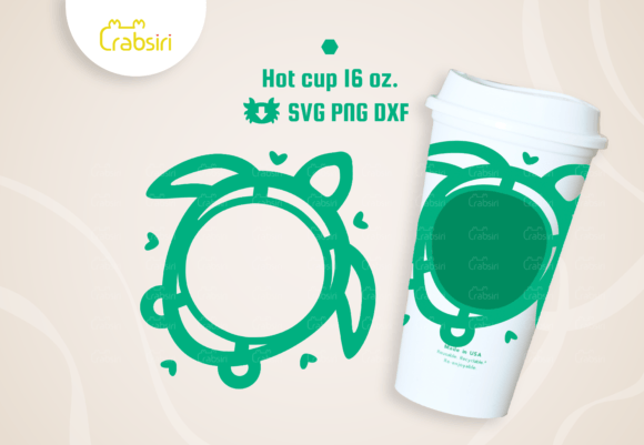 Turtle Hot Cup 16oz SVG – A Graphics & Crafts Review