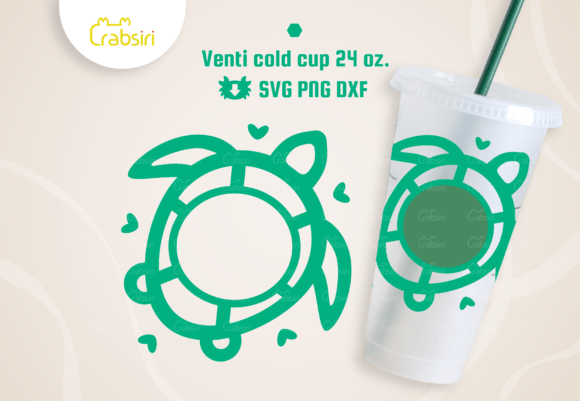 Turtle Venti Cold Cup 24oz SVG: Graphics & Crafts Review